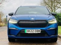 Used Skoda Enyaq iV SportLine 150 kW (204 HP) 2022 Blue SUV