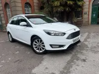 Used Ford Focus Titanium 2015 White Estate