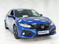 Used Honda Civic SR 126 HP (92 kW) 2018 Blue Hatchback