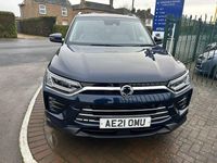 Used Ssangyong (KGM) Korando 163 HP (119 kW) 2021 Blue Estate