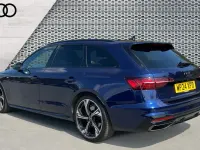 Used Audi A4 Black Edition 204 HP (150 kW) 2024 Blue Estate