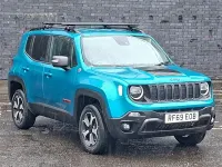 Used Jeep Renegade Trailhawk 170 HP (125 kW) 2020 Blue SUV