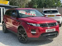 Used Land Rover Range Rover evoque Dynamic 187 HP (137 kW) 2013 Red SUV