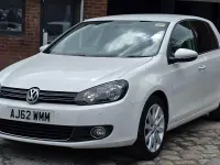 Used VW Golf VII GT 140 HP (102 kW) 2013 White Hatchback