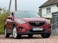 Używany Mazda CX-5 Inclusive 165 KM (121 kW) 2014 Czerwony SUV
