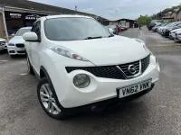 Used Nissan Juke Tekna 110 HP (80 kW) 2012 White SUV