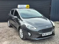 Used Ford Fiesta Titanium 100 HP (73 kW) 2017 Grey Hatchback