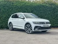 Used VW Tiguan R-line 150 HP (110 kW) 2019 White SUV