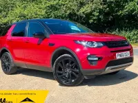 Used Land Rover Discovery Sport HSE 180 HP (132 kW) 2016 Red SUV