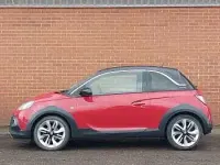 Used Vauxhall Adam Rocks 87 HP (63 kW) 2017 Red Hatchback