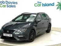 Usata Seat Leon Black Edition 150 CV (110 kW) 2020 Grigio Station wagon