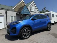 Used Kia Sportage GT-Line 136 HP (100 kW) 2021 Blue SUV