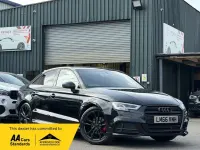 Used Audi A3 S-Line 150 HP (110 kW) 2016 Black Sedan
