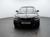 Used BMW 218 M Sport 136 HP (100 kW) 2018 Black Cabriolet