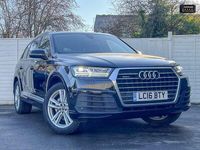 Used Audi Q7 S-Line 218 HP (160 kW) 2016 Black SUV