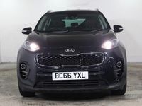Usado Kia Sportage 115 HP (84 kW) 2017 Preto SUV
