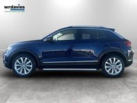 Used VW T-Roc SEL 115 HP (84 kW) 2018 Blue SUV