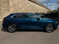 Used Audi Q8 S-Line 281 HP (206 kW) 2021 Blue SUV