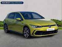Used VW Golf VIII R-line 147 HP (108 kW) 2022 Yellow Hatchback