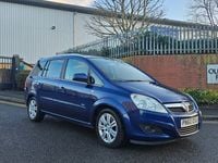 Used Vauxhall Zafira Design Edition 110 HP (80 kW) 2010 Blue MPV
