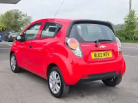 Used Chevrolet Spark 2012 Red Hatchback