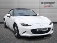 Used Mazda MX5 Inclusive 132 HP (97 kW) 2021 White Cabriolet
