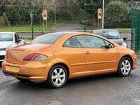 Used Peugeot 307 CC S 2006 Orange Cabriolet