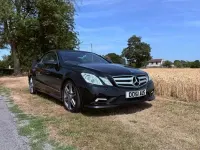 Used Mercedes E350 261 HP (191 kW) 2010 Black Cabriolet