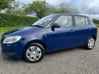 Used Skoda Fabia 60 HP (44 kW) 2012 Blue Hatchback
