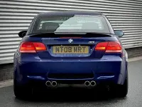 Begagnad BMW M3 Cabriolet Comfort Edition 2008 Blå Cab
