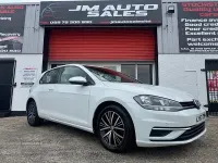 Used VW Golf VII SE 115 HP (84 kW) 2018 White Hatchback