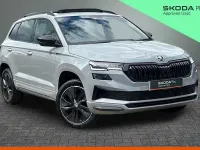 Used Skoda Karoq SportLine 110 HP (80 kW) 2022 Meteor grey SUV