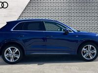 Begagnad Audi Q3 S-Line 150 HK (110 kW) 2025 Blå SUV