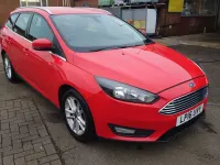 Used Ford Focus Zetec 2016 Red Estate