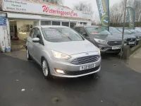 Begagnad Ford C-MAX Titanium 125 HK (91 kW) 2016 Silver Minibuss