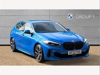 Used BMW 128 Shadowline 265 HP (194 kW) 2022 Blue Hatchback
