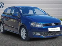 Used VW Polo Match 85 HP (62 kW) 2012 Blue Hatchback