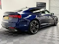Used Audi A5 S-Line 190 HP (139 kW) 2023 Blue Coupe