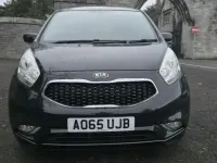 Used Kia Venga 125 HP (91 kW) 2015 Black Hatchback