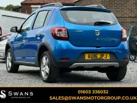 Used Dacia Sandero Ambiance 90 HP (66 kW) 2016 Blue Hatchback