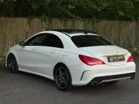 Begagnad Mercedes CLA220 AMG 2015 Vit Sedan