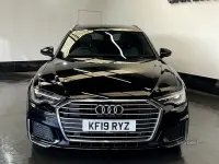 Used Audi A6 S-Line 204 HP (150 kW) 2019 Black Estate