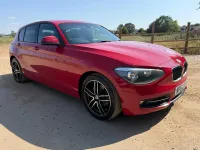 Used BMW 116 Sport Line 2012 Red Hatchback