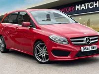 Used Mercedes B200 AMG line 2017 Red Hatchback