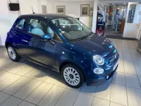 Used Fiat 500 Lounge 70 HP (51 kW) 2021 Blue Hatchback
