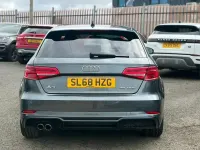 Used Audi A3 Sportback Black Edition 150 HP (110 kW) 2018 Grey Hatchback