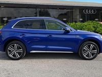 Used Audi Q5 S-Line 204 HP (150 kW) 2023 Blue SUV