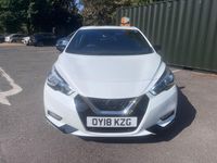 Used Nissan Micra Acenta 2018 White Hatchback