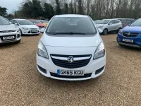 Used Vauxhall Meriva 110 HP (80 kW) 2015 White MPV