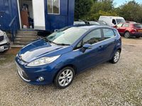 Used Ford Fiesta Zetec 2008 Blue Hatchback
